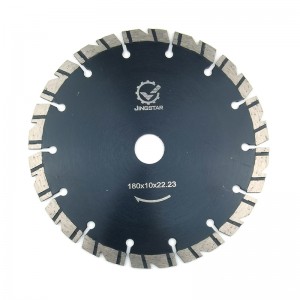 180mm Diamond Laser Welded Saw Blade for Stone