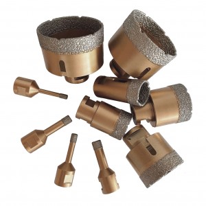Vacuum Brazed Drilling Core Bits Drills Hole Saw Hole Cutter Diamond Drill Bit
