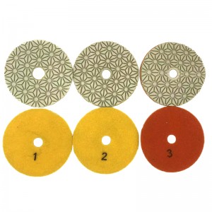 3 -Step Wet Polishing Pads