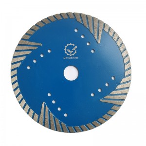 Diamond Saw Blade Triangle Turbo Diamond Saw Blade Cutting Disc