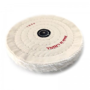 Polished White Cloth Polishing Wheel