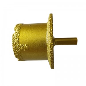 Wet or Dry Diamond Hole Saw Drill Bit for Marble Ceramic Tile Granite Basin Sink Drilling
